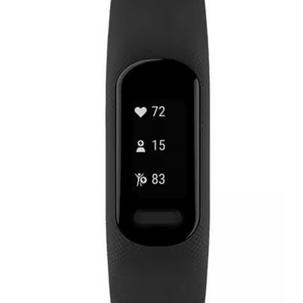 Garmin VIVOSMART 5 Black Smartwatch with Sleek Design and Fitness Tracking - Picture 2 of 5